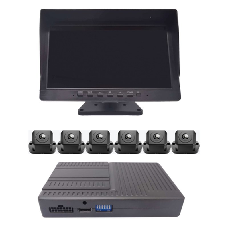 M360-6C3 6-Channel AI 3D 360° Around-View System