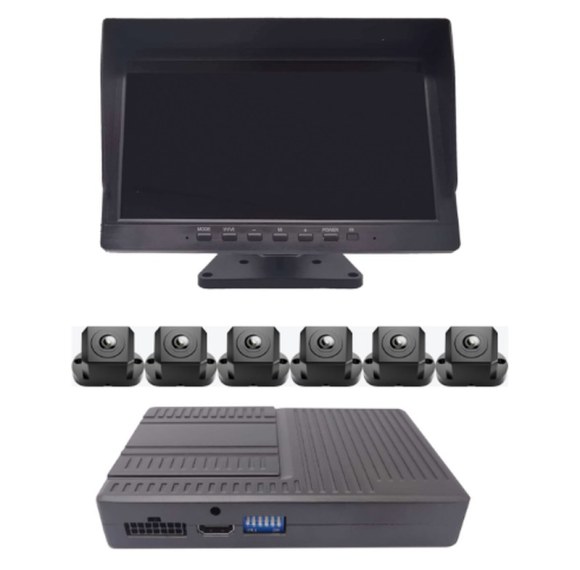M360-6C3 6-Channel AI 3D 360° Around-View System
