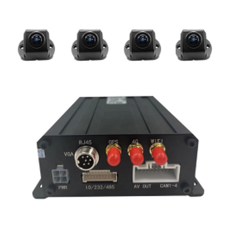 MR910-360B 4-Channel AI MDVR with 4-Channel BSD and 360° Around View