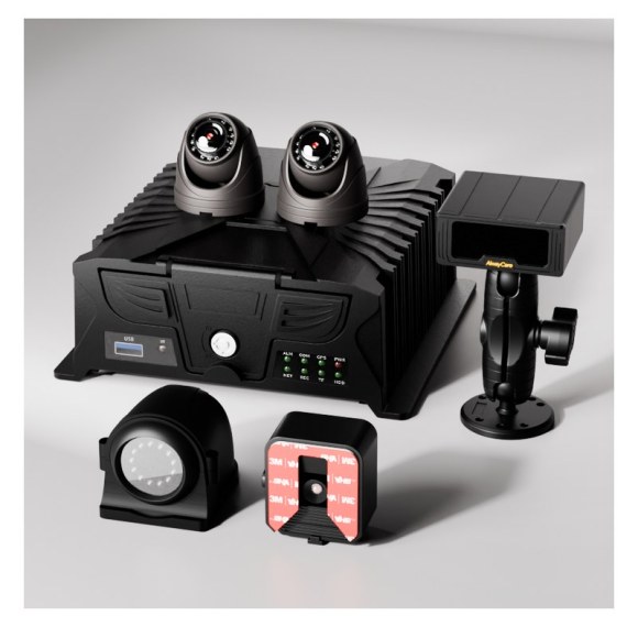 PC35-4 AI Passenger Counter with 8CH MDVR, DSM, ADAS and 4-Channel BSD