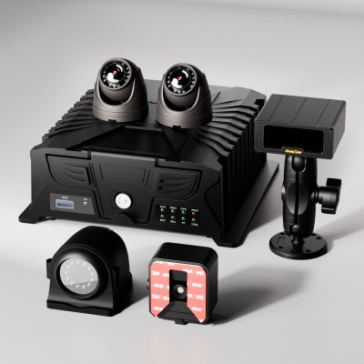 PC35-4 AI Passenger Counter with 8CH MDVR, DSM, ADAS and 4-Channel BSD