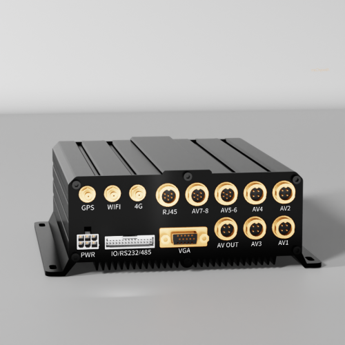 Mobile DVR | with 4T Hard Disk | Support CMS Platform | 8-CH MDVR | for Commercial Fleets Management
