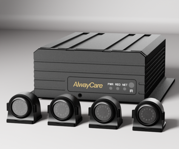 MR910-BSD 4-Channel MDVR with Blind Spot Detection