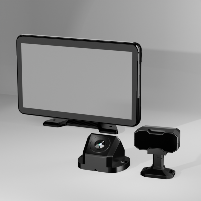 Blind Spot Detection (BSD) | with 6-CH DMS ADAS Monitor | C1005-BSD | for Vehicle Fleets Safety Management