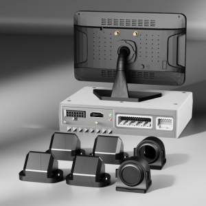 360° Around View Monitoring | with 6CH 3D 360° Monitoring Detection | M360-2 | Truck Fleets Risk Control Management