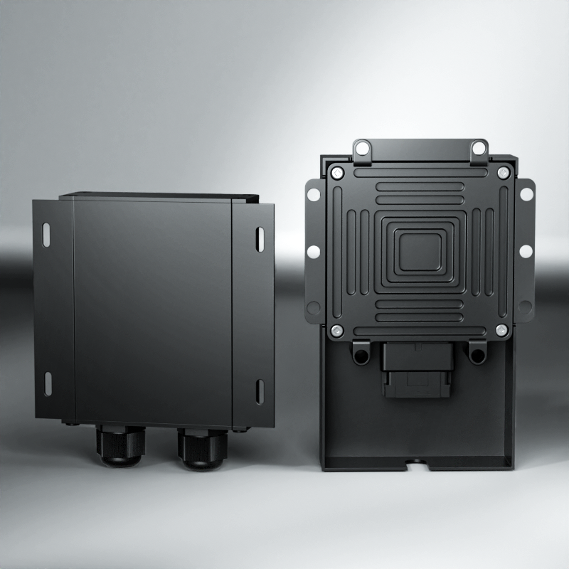 R350 system component and installation view