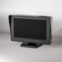 Vehicle Monitor | with HD Shockproof 4.3 inch Monitor | DP960 | Monitor for Small Car Users