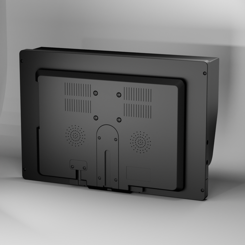DP275 monitor product and mounting view