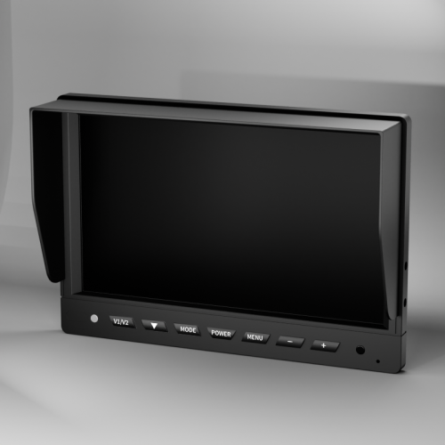 Vehicle Monitor | with HD Shockproof  Full Angle 10.1 inch Monitor | DP275 | Monitor for Van Fleets