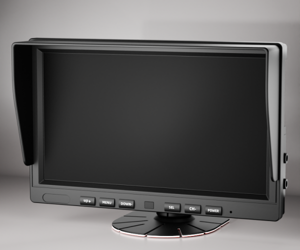 DP285 10.1-Inch Multi-View Vehicle Monitor