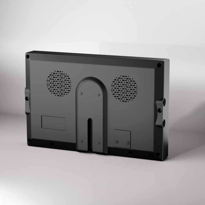 DP230-5 monitor product and mounting view