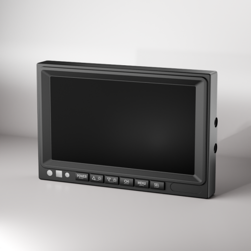 Vehicle Monitor | with HD Video Recording 7 inch Monitor | DP230-5 | Shockproof Monitor for Lorry Fleets