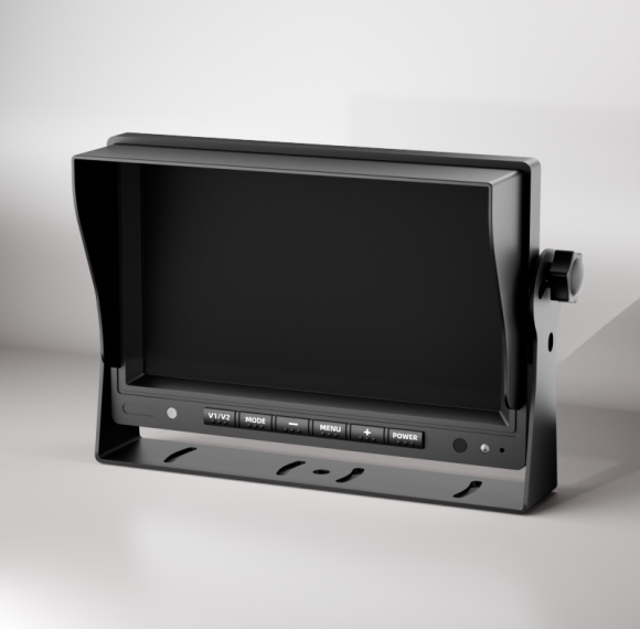 Vehicle Monitor | with HD Shockproof Automatic Display 7 inch Monitor | DP230 | Monitor for Bus Fleets