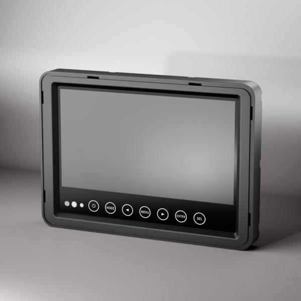 Vehicle Monitor | with HD Waterproof 7 inch Monitor | DP210 | Shockproof Monitor for Fleets