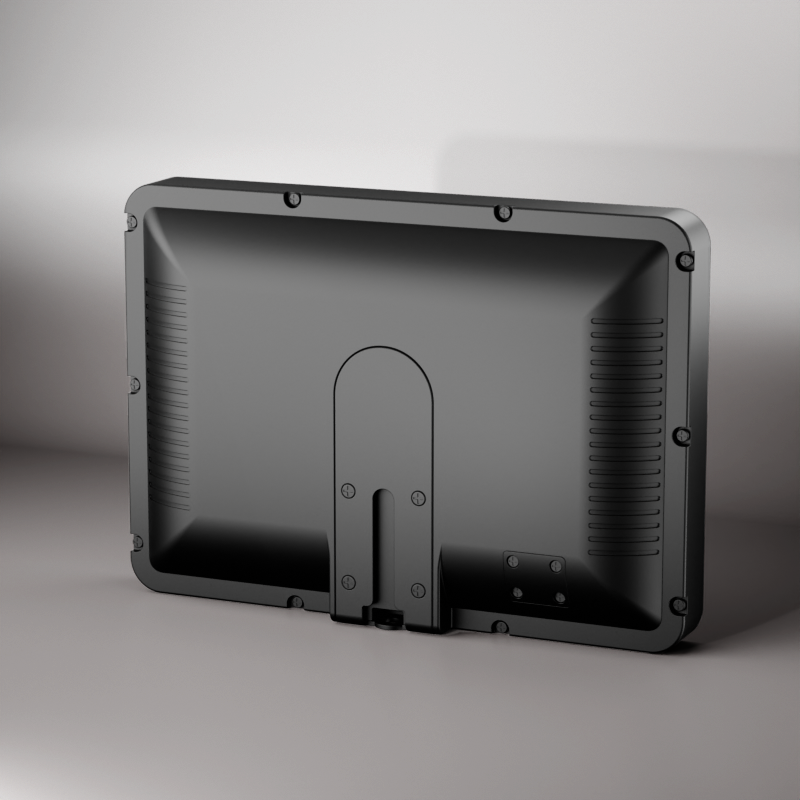 DP210 monitor product and mounting view