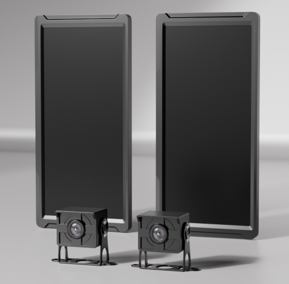 Vehicle Monitor | with -20~70°C Extreme Temperature AI Mirror Monitor | DP400 | Shockproof Monitor for Fleets