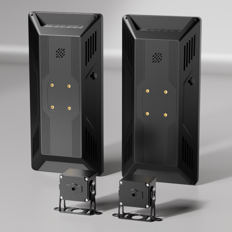 DP400 monitor product and mounting view