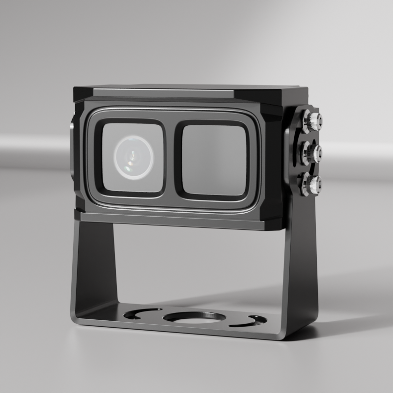 CC1003-AHD21 AI Thermal and Visible-Light Vehicle Camera — product view 2