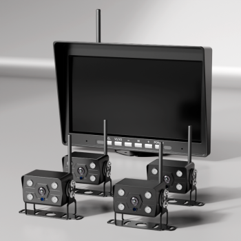 Wireless Camera | with HD Night Vision Monitor+Camera | DP240-1 | Fleet & Home Safety Hub