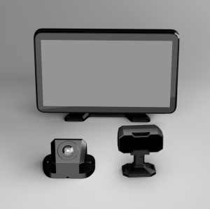 Blind Spot Detection (BSD) | with 6-CH DMS ADAS Monitor | C1005-BSD | for Vehicle Fleets Safety Management