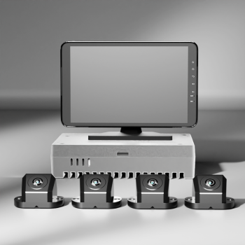 360° Around View Monitoring | with 4-CH 3D 360° Vehicle Collision Detection | M360-1 | Safe Driving Kit for Fleets