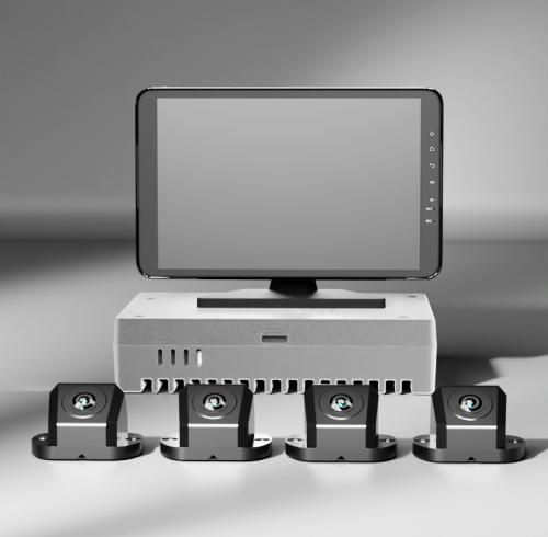 360° Around View Monitoring | with 4-CH 3D 360° Vehicle Collision Detection | M360-1 | Safe Driving Kit for Fleets