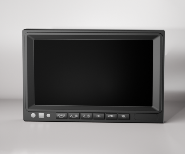 DP230-5 7-Inch Vehicle Monitor with Video Recording