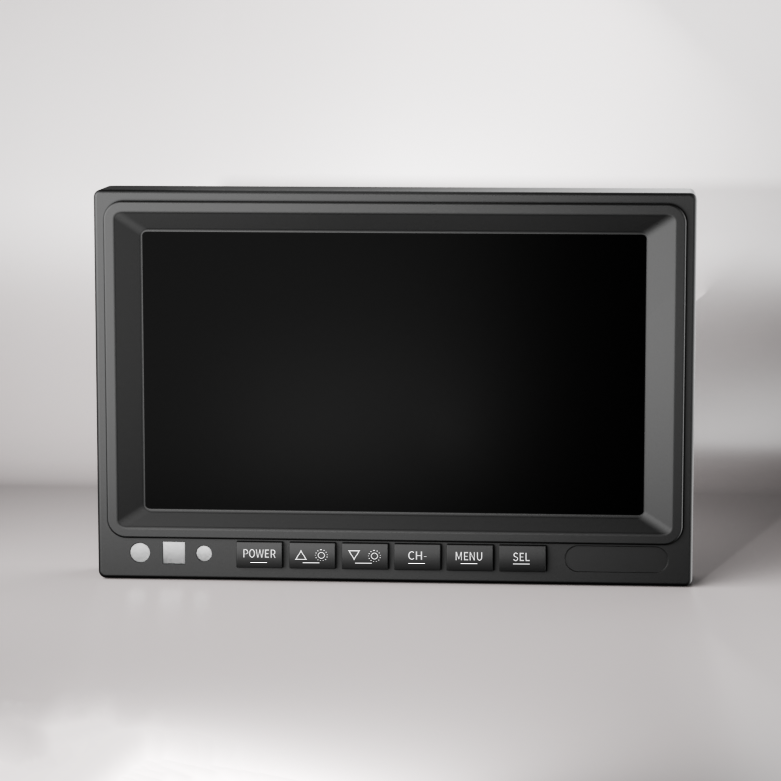 DP230-5 7-Inch Vehicle Monitor with Video Recording