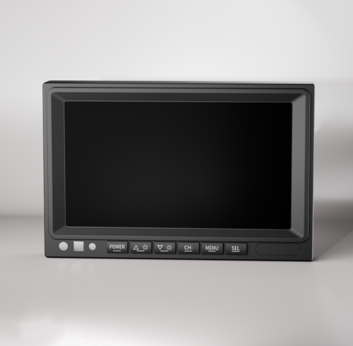 Vehicle Monitor | with 7 Inch Video Recording Monitor | DP230-5 | Shockproof Monitor for Lorry Fleets