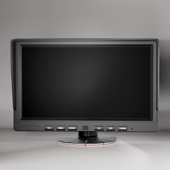 Vehicle Monitor | with Multi-Language 10.1 Inch Monitor | 2/4/8 Quad View Quad View | DP285 | Monitor for Fleets