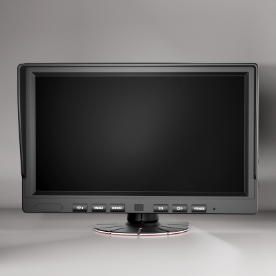 Vehicle Monitor | with Multi-Language 10.1 Inch Monitor | 2/4/8 Quad View Quad View | DP285 | Monitor for Fleets