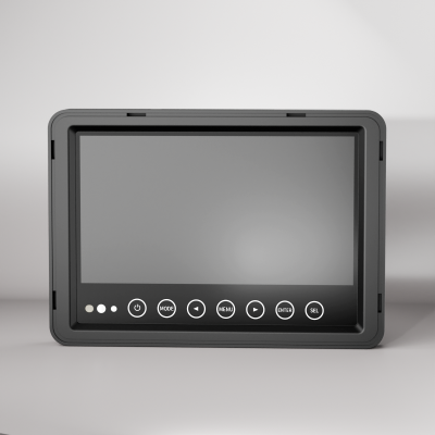 Vehicle Monitor | with HD Waterproof 7 inch Monitor | DP210 | Shockproof Monitor for Fleets