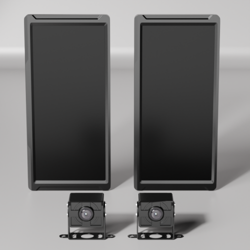 Vehicle Monitor | with -20~70°C Extreme Temperature AI Mirror Monitor | DP400 | Shockproof Monitor for Fleets