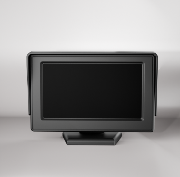 Vehicle Monitor | with HD Shockproof 4.3 inch Monitor | DP960 | Monitor for Small Car Users