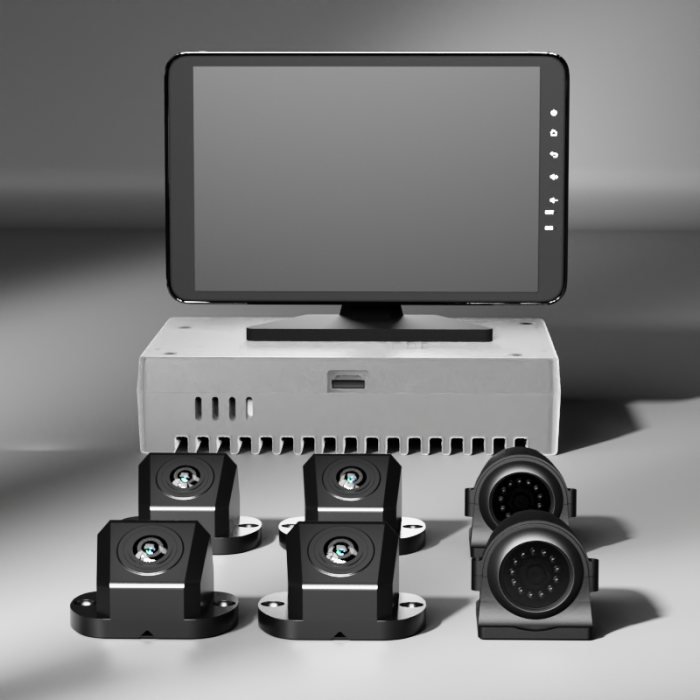 360° Around View Monitoring | with 6CH 3D 360° Monitoring Detection | M360-2 | Truck Fleets Risk Control Management