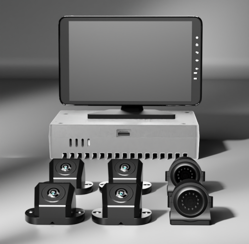 360° Around View Monitoring | with 6CH 3D 360° Monitoring Detection | M360-2 | Truck Fleets Risk Control Management