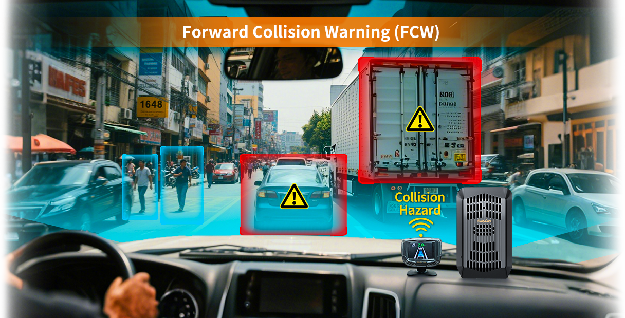 AI Dashcam with DMS and ADAS
