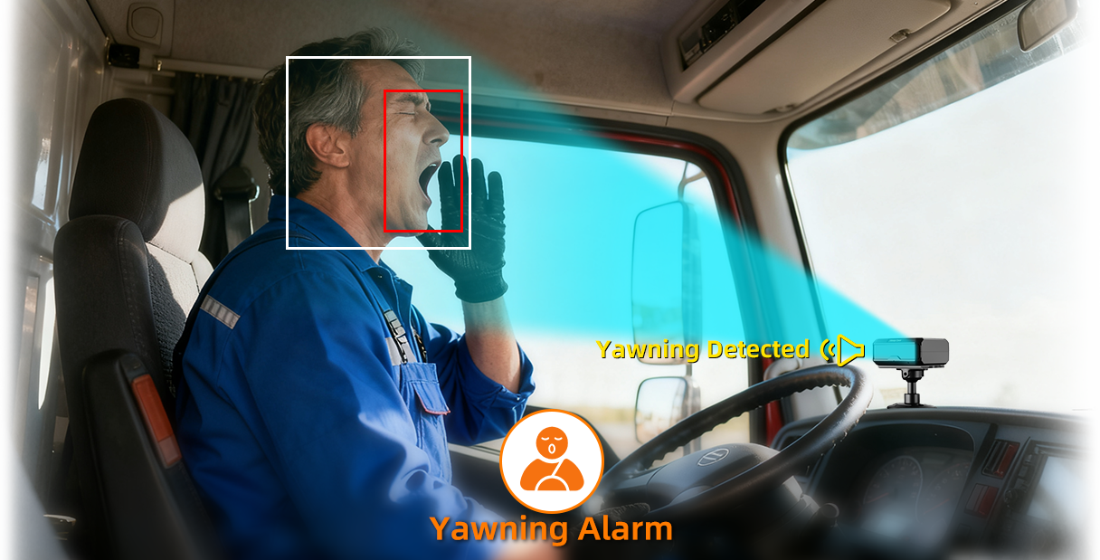AI Dashcam with DMS and ADAS