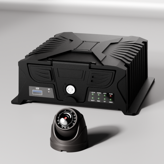 AI Passenger Counter (APC) | 4CH MDVR with 1CH Passenger Counting | PC22 | Kit for Bus Fleets