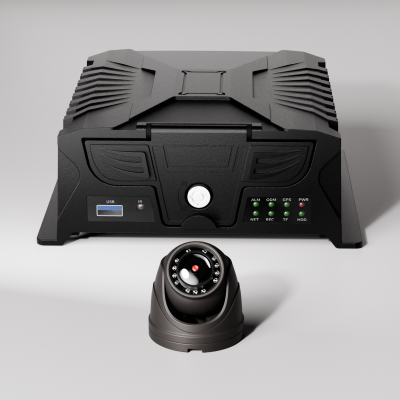 AI Passenger Counter (APC) | 4CH MDVR with 1CH Passenger Counting | PC22 | Kit for Bus Fleets