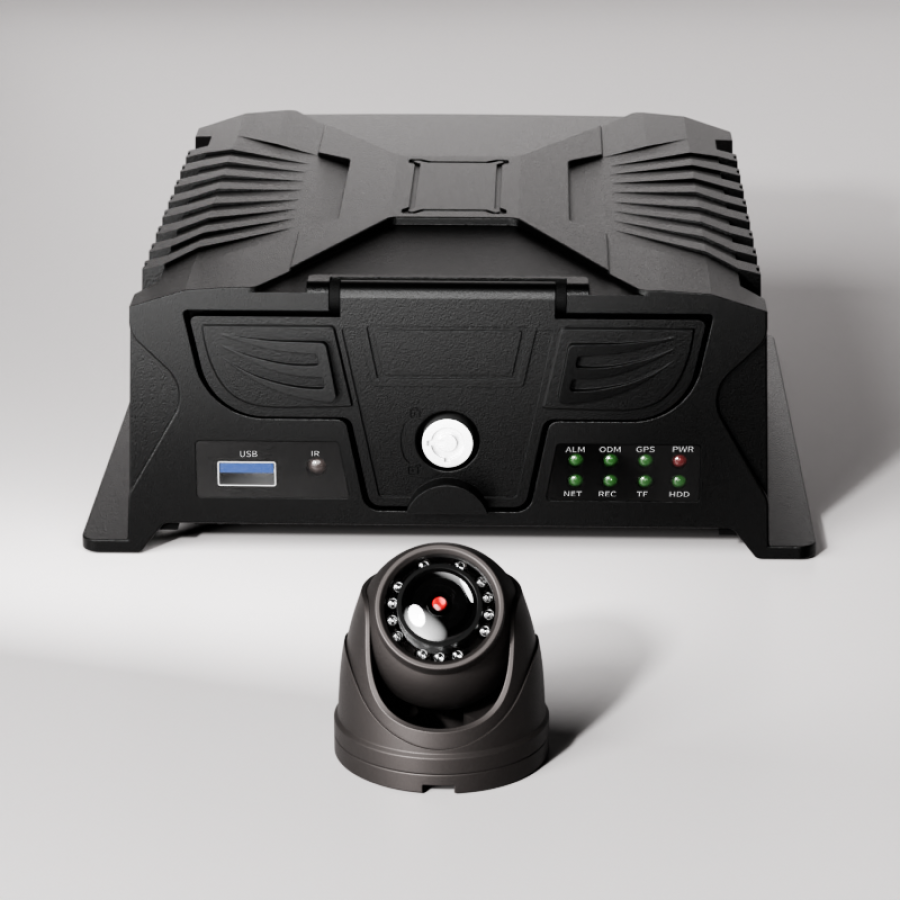 4G or Wifi Connectivity & Positioning - PC22 AI Passenger Counter with 4CH MDVR