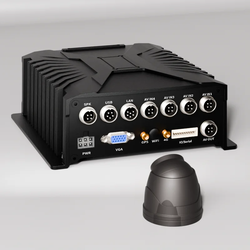 PC22 AI Пассажирская стойка с портами и разъемами 4CH MDVR