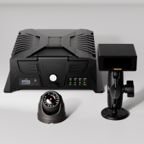 AI Passenger Counter (APC) | 4CH MDVR with 1CH Passenger Counting & DMS | PC25 | Kit for Commercial Vehicle Fleets