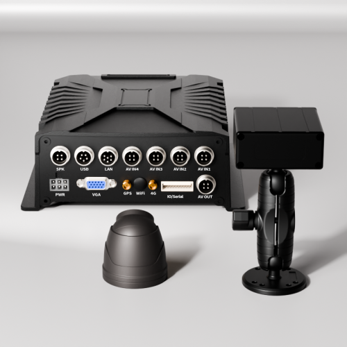 AI乗客カウンター(APC)|4CH MDVR(1CH乗客カウント&DMS搭載)|PC25|商用車フリート向けキット