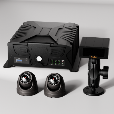 AI Passenger Counter (APC) | 4CH MDVR with 2CH APC &  DMS | PC26 | Kit for Commercial Vehicle Fleets