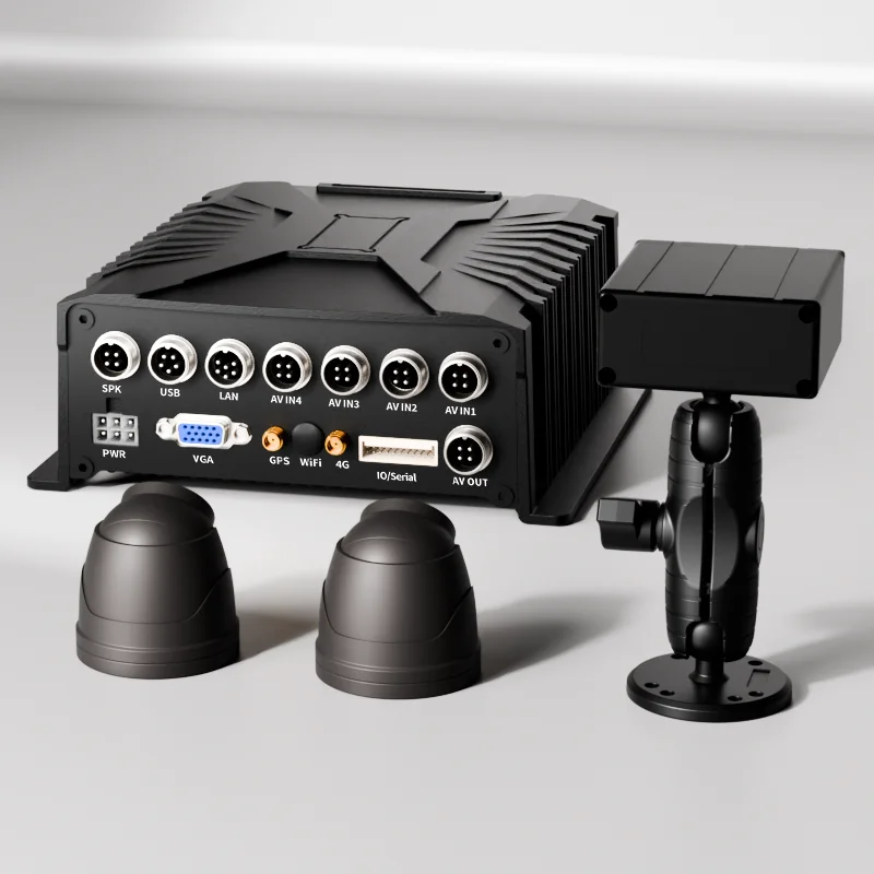 PC26 AI Пассажирская стойка с портами и разъемами 4CH MDVR и DMS