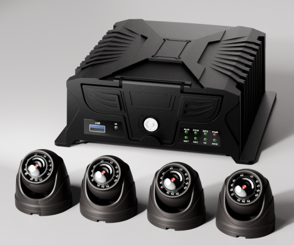 PC28 AI Passenger Counter with 4CH MDVR