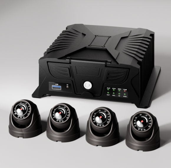 AI Passenger Counter (APC) | 4CH MDVR with 4CH APC | PC28 | Kit for Commercial Vehicle Fleets