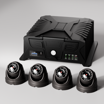 AI Passenger Counter (APC) | 4CH MDVR with 4CH APC | PC28 | Kit for Commercial Vehicle Fleets