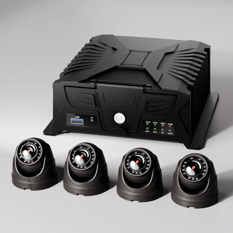 PC28 four-channel passenger counter with MDVR